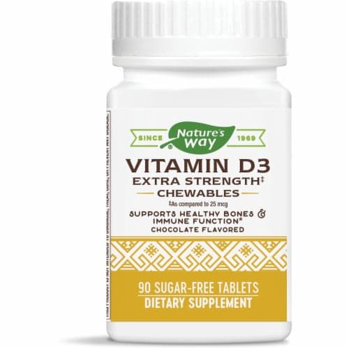 Enzymatic Therapy Vitamin D3 Chocolate Chewable