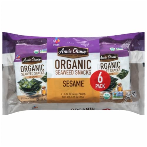 Annie Chun'S Organic Sesame Seaweed Snack
