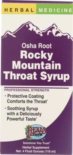 Herbs Etc Herbal Medicine Osha Root Rocky Mountain Throat Syrup Supplement