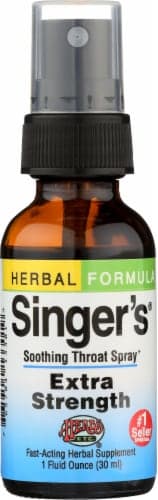 Herbs Etc. Herbal Formula Extra Strength Singer'S Soothing Throat Spray