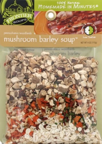 Frontier Pennsylvania Woodlands Mushroom Barley Soup