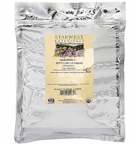 Starwest Botanicals  Organic Nettle Leaf Cut And Sifted