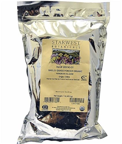 Starwest Botanicals  Organic Barley Grass Powder