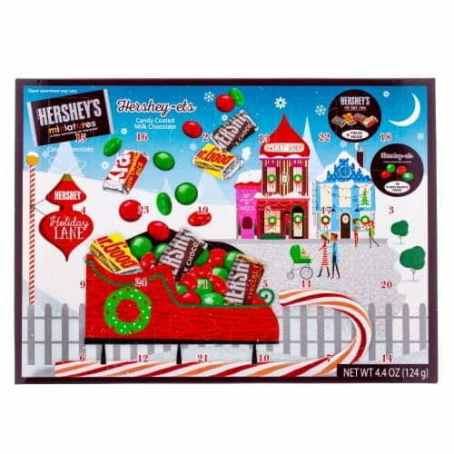 Hershey'S Holiday Miniatures Milk Chocolate Advent Calendar