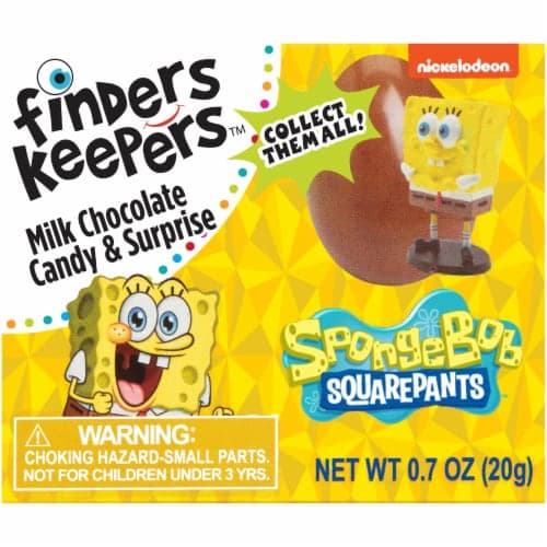 Finders Keepers Spongebob Milk Chocolate Candy & Surprise