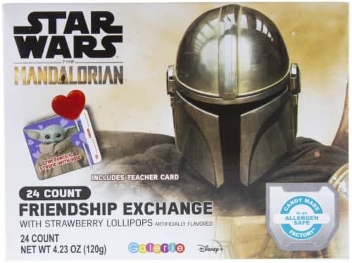 Star Wars Madalorian Friendship Valentine Candy Exchange