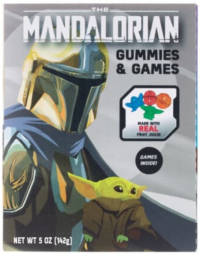 Galerie Holiday Star War The Mandalorian Gummies & Games Candy