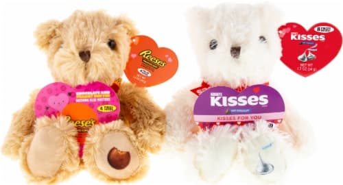 Hershey'S Chocolate Valentine Candy With Plush Bear