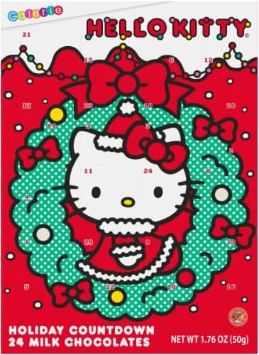 Galerie Hello Kitty Holiday Countdown 24 Milk Chocolates