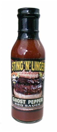 Sting 'N' Linger Ghost Pepper Bbq Sauce