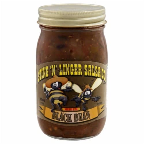 Sting 'N' Linger Black Bean Salsa