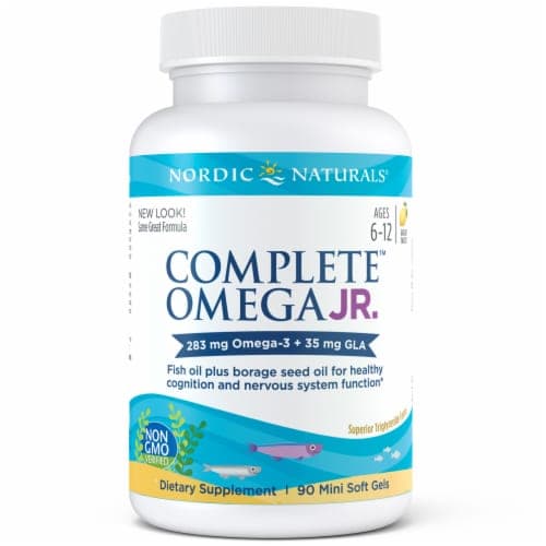 Nordic Naturals Complete Omega Junior Lemon Soft Gels