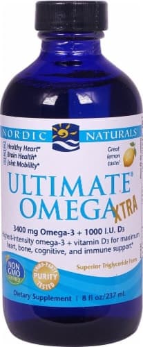 Nordic Naturals  Ultimate Omega Xtra   Lemon