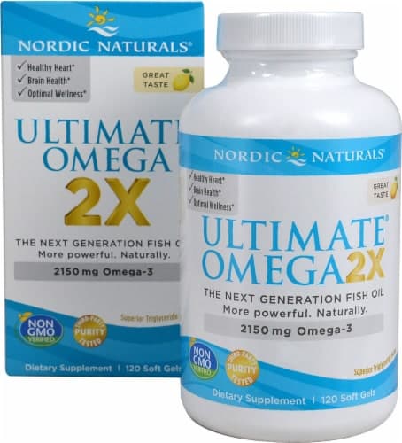 Nordic Naturals  Ultimate Omega 2X   Lemon
