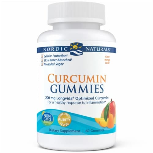 Nordic Naturals Longvida Optimized Curcumin Gummies