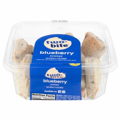 Two-Bite Blueberry Scones