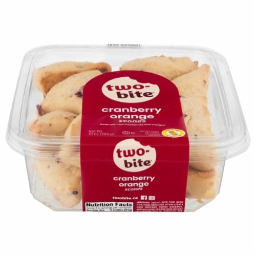 Two Bite Orange Cranberry Scones