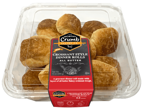 The Worthy Crumb All Butter Croissant Style Dinner Rolls