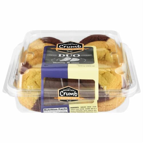 The Worthy Crumb Pastry Co. Blueberry & Lemon Duo Cookies