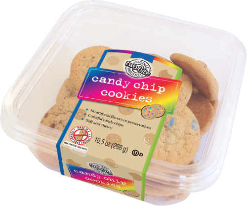 Two-Bite Candy Chip Mini Cookies