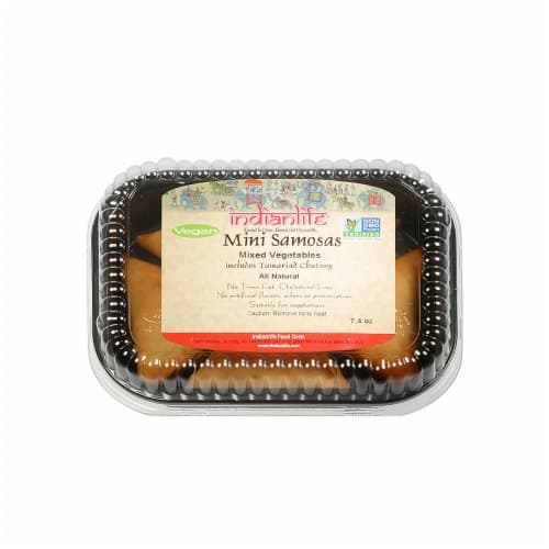 Indian Life Vegan Mini Mixed Vegetables Samosas