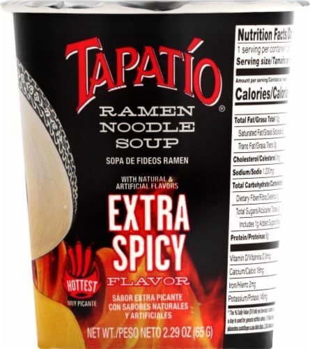 Tapatio Extra Spicy Ramen Noodle Soup