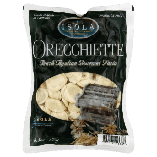 Isola Italian Premium Orcchiette Fresh Gourmet Pasta