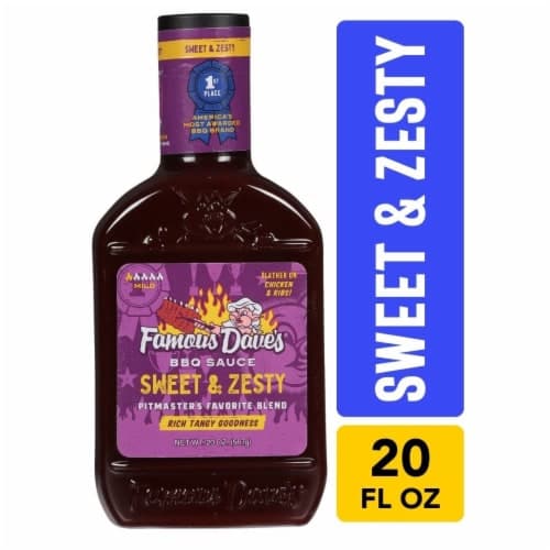 Famous Daves Sauce Bbq Sweet & Zesty