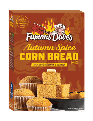 Famous Dave'S Autumn Spice Corn Bread Mix