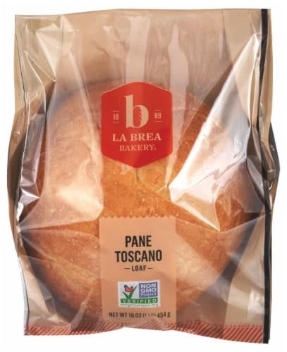 La Brea Sliced Pane Toscano Bread