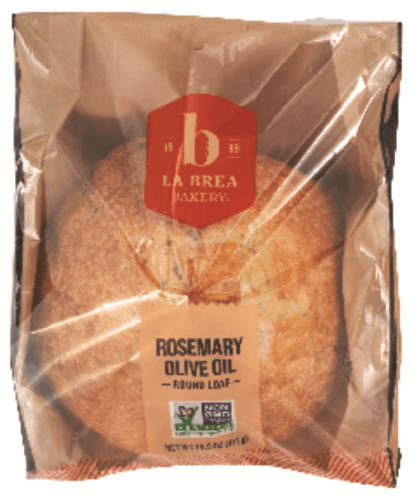 La Brea Sliced Rosemary Olive Oil Round Loaf