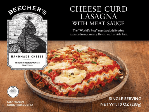 Beecher'S Cheese Curd Lasagna With Meat Sauce