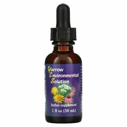 Flower Essence Yarrow Environmental Solution Herbal Supplement