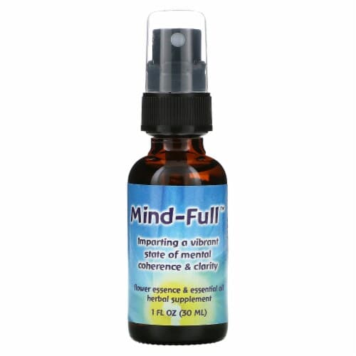 Flower Essence Mind-Full Herbal Supplement Spray