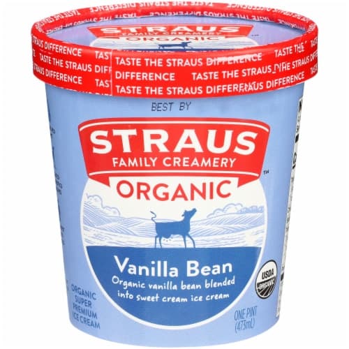 Straus Family Creamery Vanilla Bean Organic