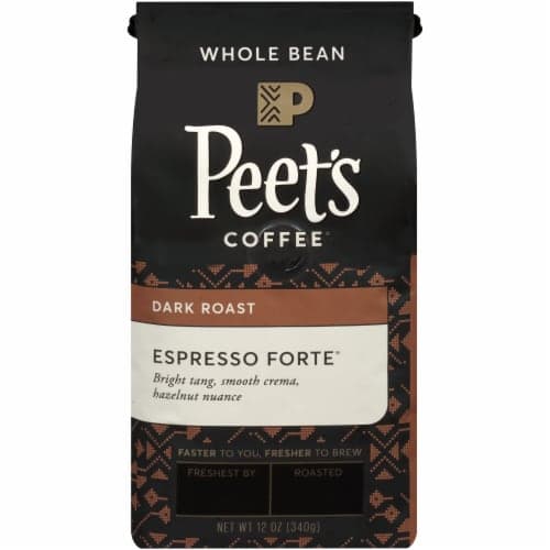 Peet'S Coffee Espresso Forte Dark Roast Whole Bean Coffee