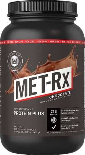 Met-Rx  Protein Plus Powder   Chocolate