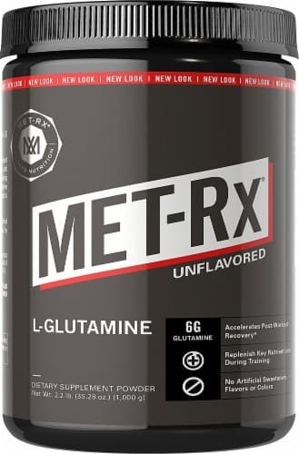 Met-Rx  L-Glutamine Powder   Unflavored