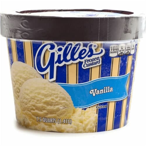 Gilles Vanilla  Custard Ice Cream Tub