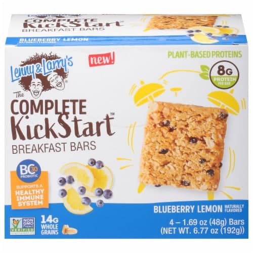 Lenny & Larrys Bar Bluberry Lemon Breakfast Bar