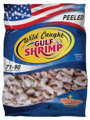Big Easy Foods Wild Caught Peeled Gulf Shrimp