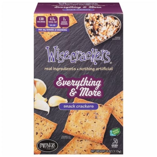Wisecrackers Everything & More Multigrain Snack Crackers
