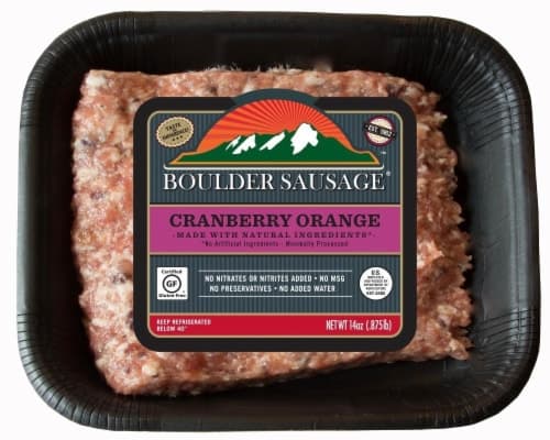 Boulder Sausage Cranberry Orange Breakfast Sausage