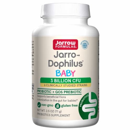 Jarrow Formulas Baby Jarro-Dophilus Probiotic + Gos Prebiotic Powder