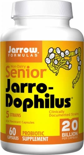 Jarrow Formulas  Senior Jarro-Dophilus Probiotic Supplement