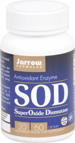 Jarrow Formulas  Sod Superoxide Dismutase