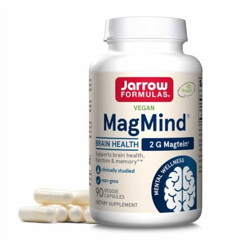 Jarrow Formulas Mag Mind Supplement Capsules
