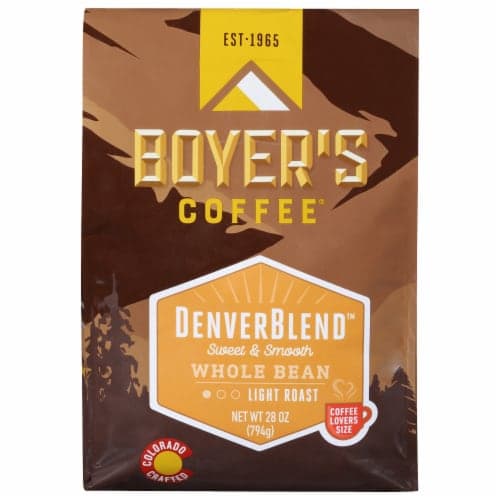 Boyer'S Coffee Denverblend Light Roast Whole Bean Coffee