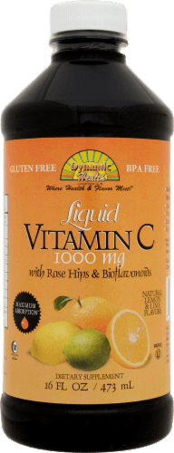 Dynamic Health Liquid Vitamin C Natural Citrus Dietary Supplement