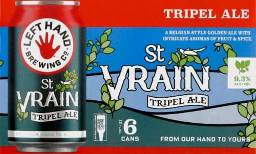 Left Hand Brewing Tripel Ale St Vrain Beer